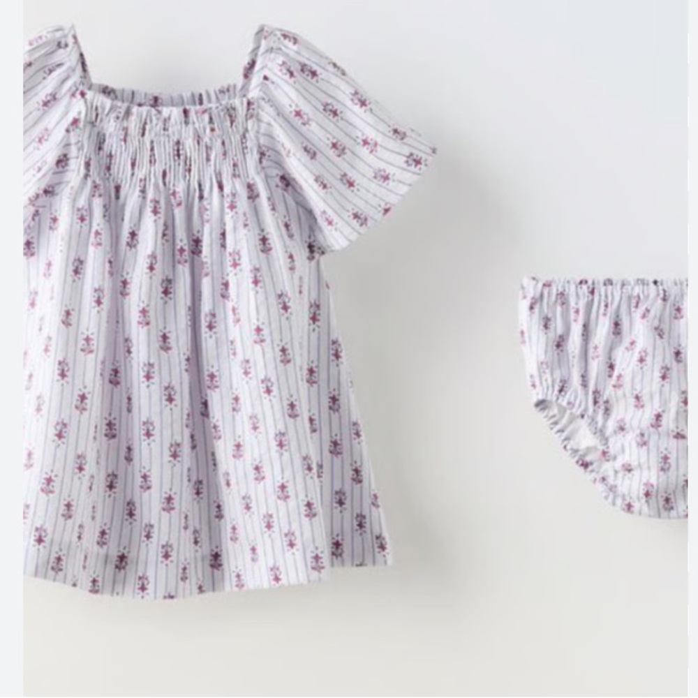 Zara Baby Dress with Bloomers